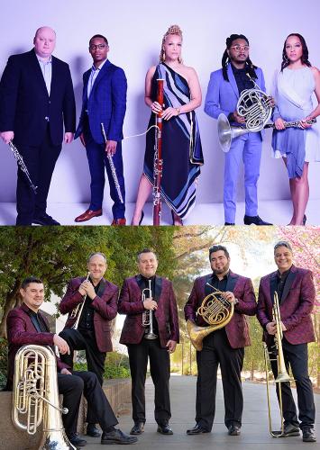 Imani Winds and Boston Brass 