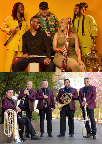 Imani winds and Boston Brass